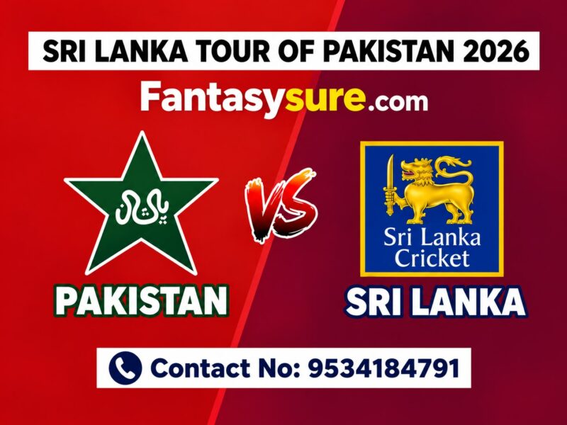 PAK vs SL Dream11 Team Predictions| Pakistan vs Sri Lanka, 1st T20I Match, Sri Lanka Tour Of Pakistan 2026, Team News & Playing 11