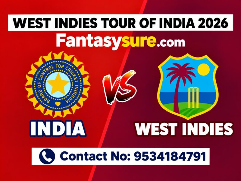 IND vs WI Dream11 Team Predictions| India vs West Indies, 3rd T20I Match, West Indies Tour of India 2026, Team News & Playing 11